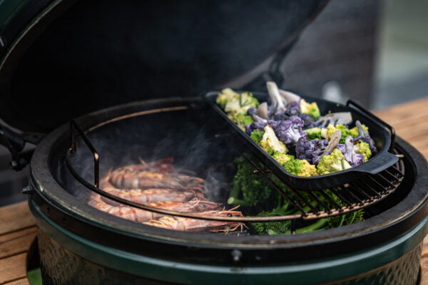 Big Green Egg Mehrzonen-Garen mit EGGspander-Set