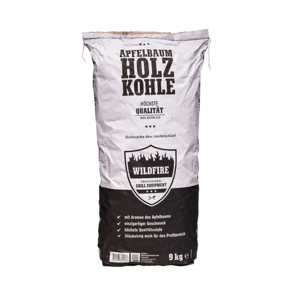 Wildfire Apfelbaum-Holzkohle 9 kg